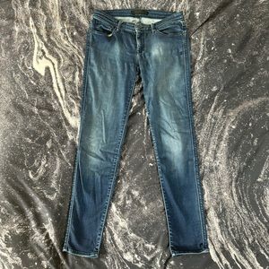 Genetic Los Angeles Weekend Shya Medium Wash Blue Tencel Ctn Womens Jeans 27